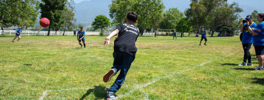 Company Volleyball Game at San Jose Company Picnic Spot